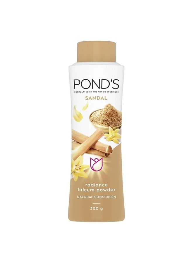 POND'S Sandal Radiance Talcum Powder|| 300 g - Image 1